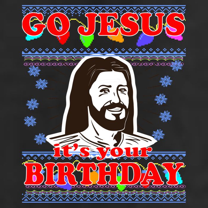 Go Jesus It's Your Birthday Ugly Christmas 15oz Campfire Ceramic Mug