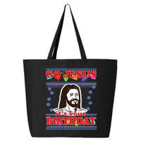 Go Jesus It's Your Birthday Ugly Christmas 25L Jumbo Tote