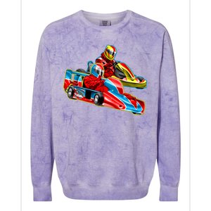 Go Karts Colorblast Crewneck Sweatshirt