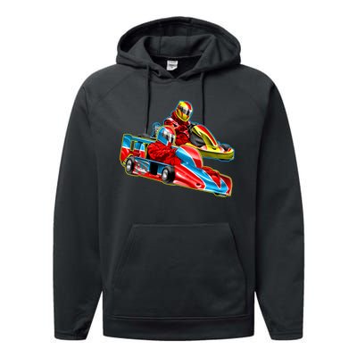 Go Karts Performance Fleece Hoodie