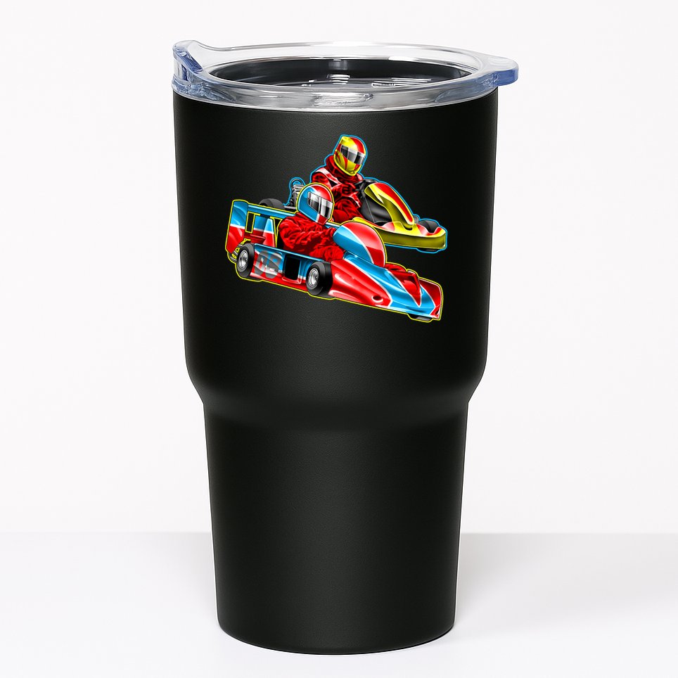 Go Karts Tumbler