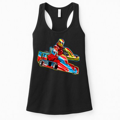 Go Karts Womens Tank Top