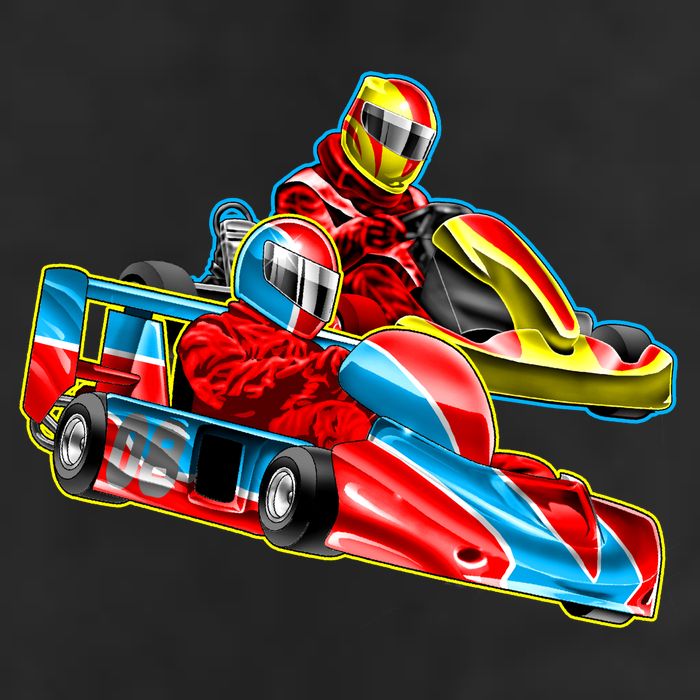 Go Karts Golf Towel
