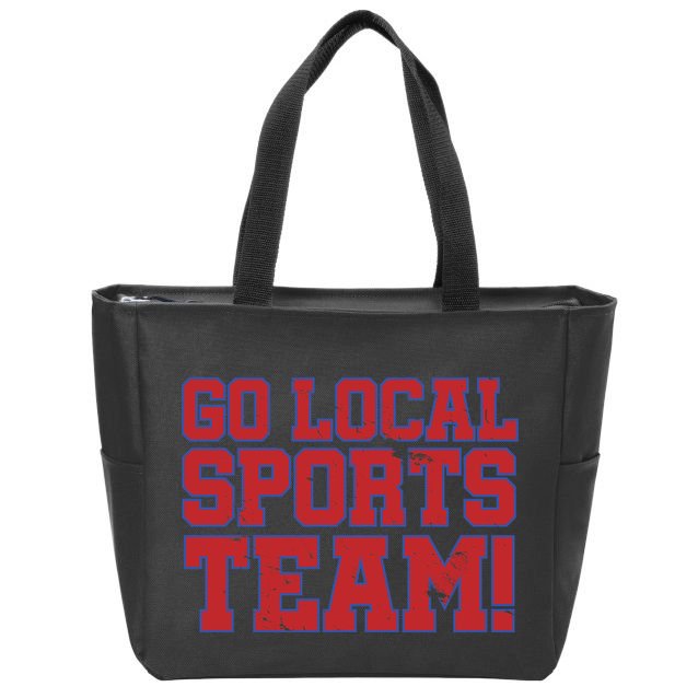 Go Local Sports Team Zip Tote Bag