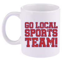 Go Local Sports Team 11oz C Handle Ceramic Mug