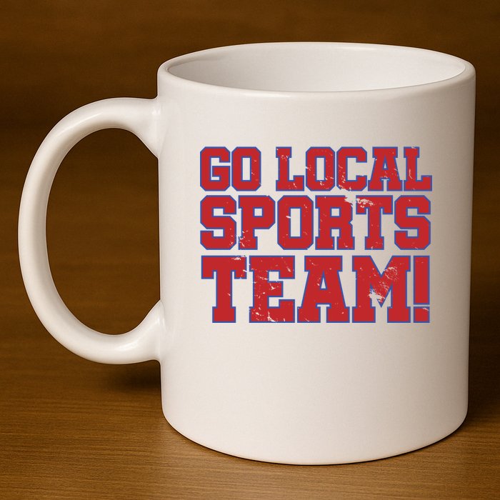 Go Local Sports Team 11oz C Handle Ceramic Mug