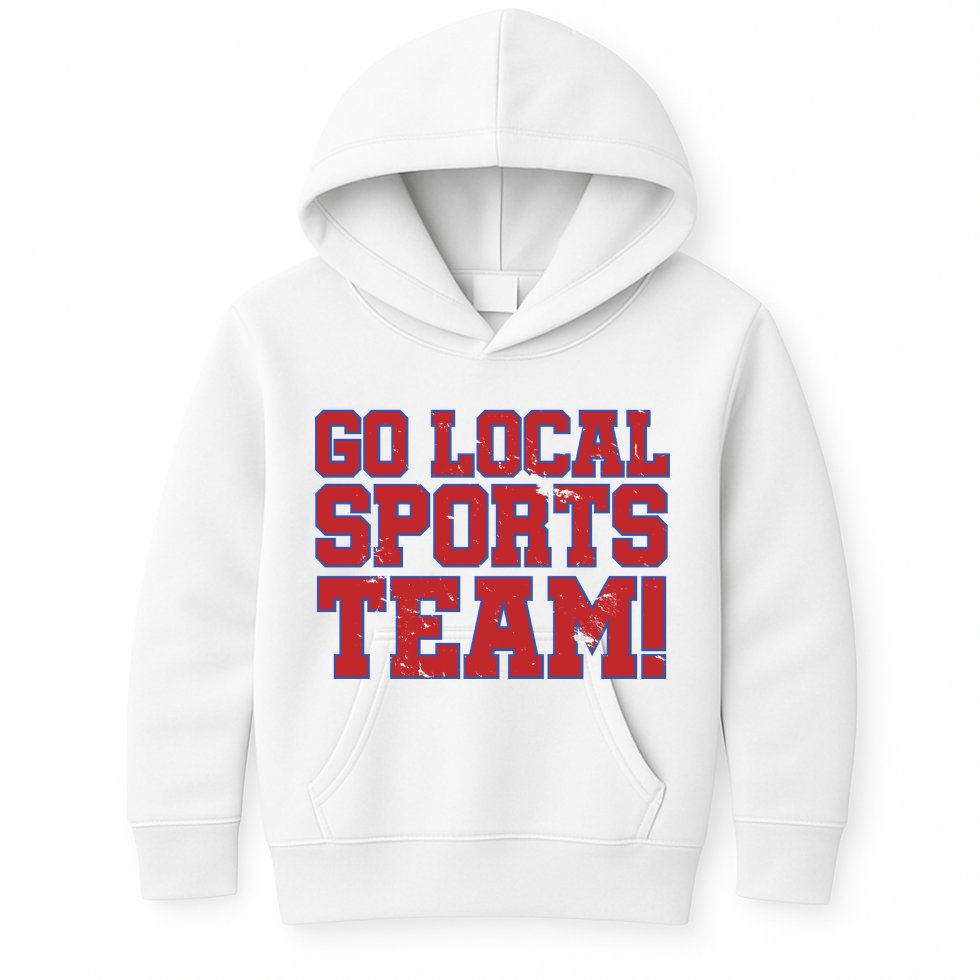 Go Local Sports Team Kids Hoodie