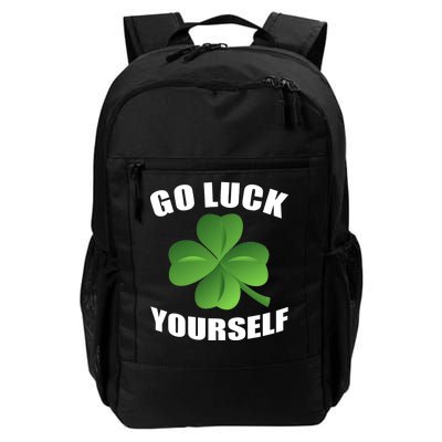 Go Luck Yourself Funny St. Patrick's Day Daily Commute Backpack