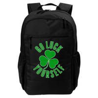 Go Luck Yourself Irish Clover Daily Commute Backpack