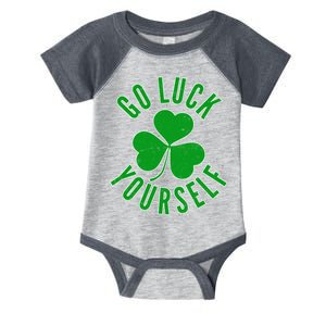 Go Luck Yourself Irish Clover Infant Baby Jersey Bodysuit