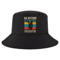 Go Outside Worst Case Scenario A Bear Kills You Cool Comfort Performance Bucket Hat
