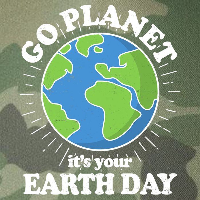 Go Planet It's Your Earth Day Celebrating Earth Day Legacy Tie Dye Trucker Hat