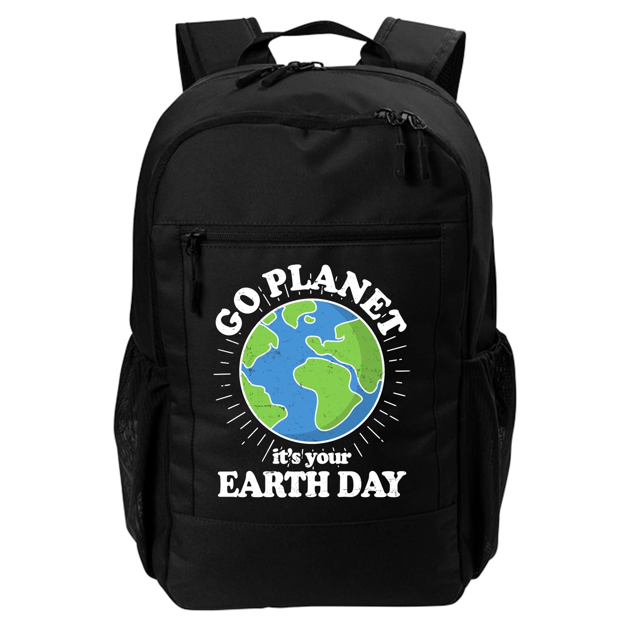 Go Planet It's Your Earth Day Celebrating Earth Day Backpack