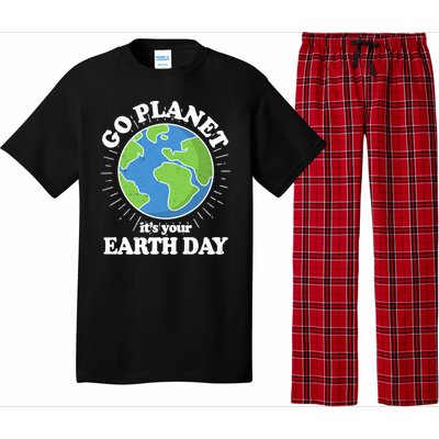 Go Planet It's Your Earth Day Celebrating Earth Day Pajama Set