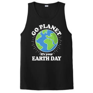 Go Planet It's Your Earth Day Celebrating Earth Day PosiCharge Competitor Tank