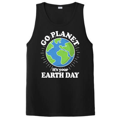 Go Planet It's Your Earth Day Celebrating Earth Day PosiCharge Competitor Tank