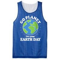 Go Planet It's Your Earth Day Celebrating Earth Day Mesh Reversible Basketball Jersey Tank