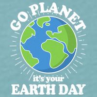 Go Planet It's Your Earth Day Celebrating Earth Day Sueded Cloud Jersey T-Shirt