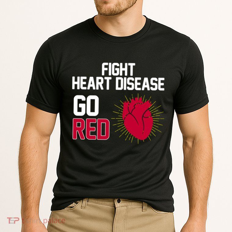 Go Red Fight Heart Health Awareness Performance Shirt