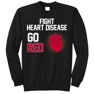 Go Red Fight Heart Health Awareness Sweatshirt