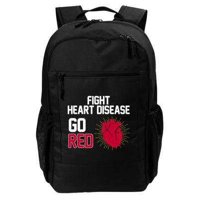Go Red Fight Heart Health Awareness Backpack