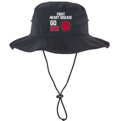 Go Red Fight Heart Health Awareness Bucket Hat