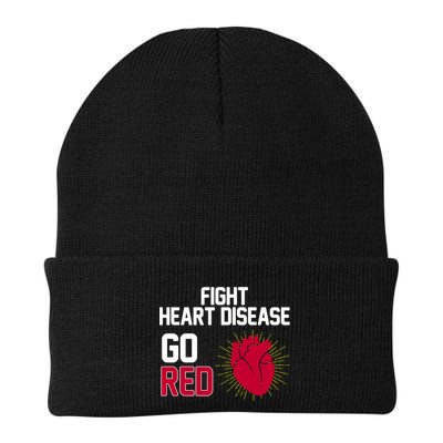 Go Red Fight Heart Health Awareness Beanie