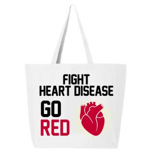 Go Red Fight Heart Health Awareness 25L Jumbo Tote