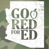 Go Red For Ed Distressed Legacy Tie Dye Trucker Hat
