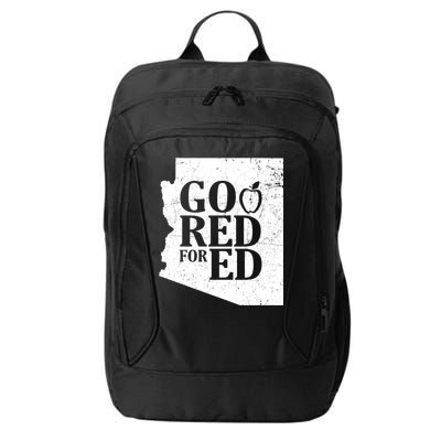 Go Red For Ed Distressed City Backpack