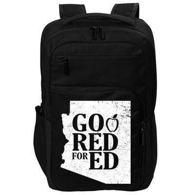 Go Red For Ed Distressed Impact Tech Backpack