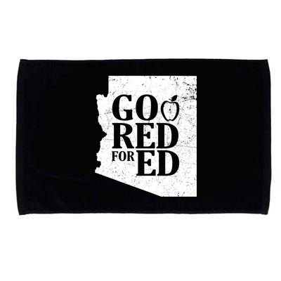 Go Red For Ed Distressed Microfiber Hand Towel