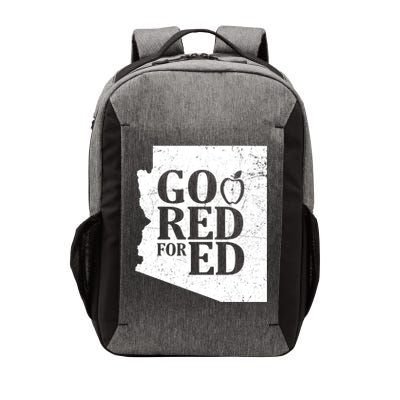 Go Red For Ed Distressed Vector Backpack