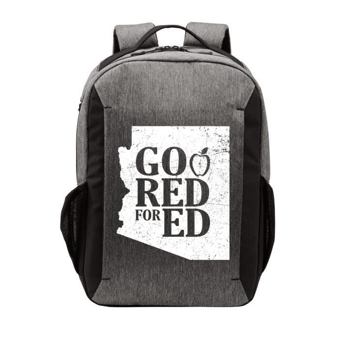 Go Red For Ed Distressed Vector Backpack
