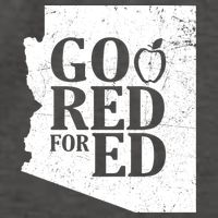 Go Red For Ed Distressed Vector Backpack