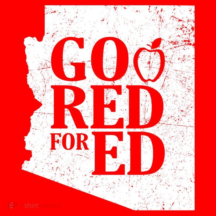 Go Red For Ed Distressed Toddler Hoodie