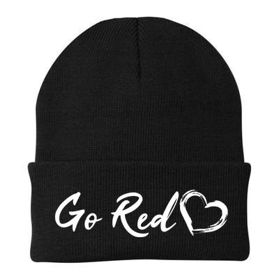 Go Red Heart Disease Awareness Beanie