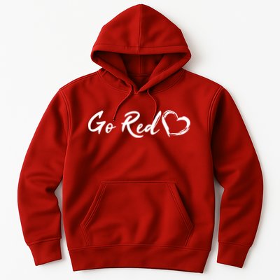 Go Red Heart Disease Awareness Hoodie