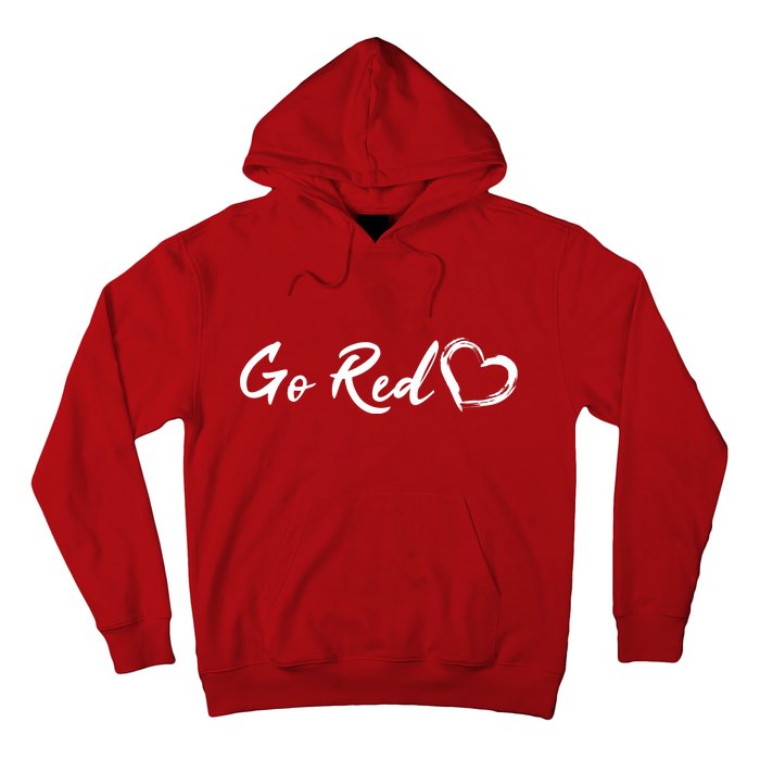 Go Red Heart Disease Awareness Hoodie