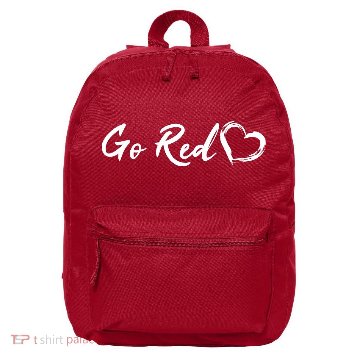 Go Red Heart Disease Awareness 16 in Basic Backpack