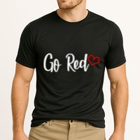 Go Red Heart Health Awareness Logo Cooling Performance Crew T-Shirt