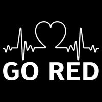Go Red Pulse Heart Disease Awareness Wool Snapback Cap