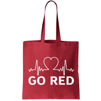 Go Red Pulse Heart Disease Awareness Bag