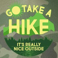 Go Take A Hike It's Really Nice Outside Legacy Tie Dye Trucker Hat
