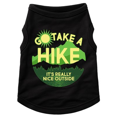 Go Take A Hike It's Really Nice Outside Doggie Tank