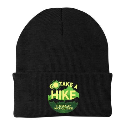 Go Take A Hike It's Really Nice Outside Knit Cap Winter Beanie