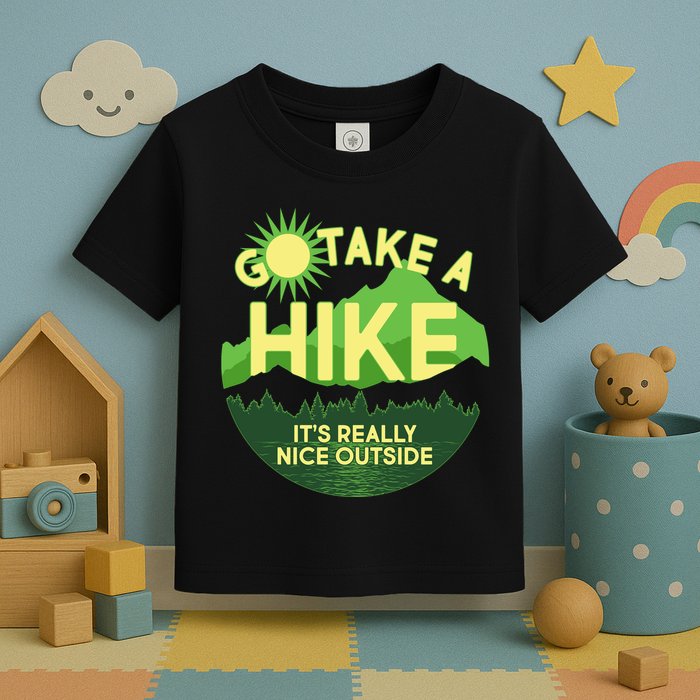 Go Take A Hike It's Really Nice Outside Toddler T-Shirt