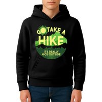 Go Take A Hike It's Really Nice Outside Kids Hoodie