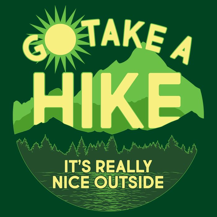 Go Take A Hike It's Really Nice Outside Sustainable Beanie