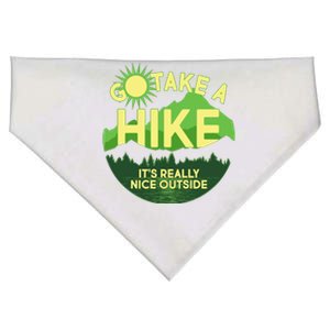 Go Take A Hike It's Really Nice Outside USA-Made Doggie Bandana